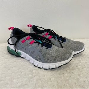 Asics Quantum 90 Gel Running Shoes Piedmont Grey Sheet Rock Size 8.5